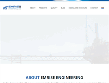 Tablet Screenshot of emrisengg.com